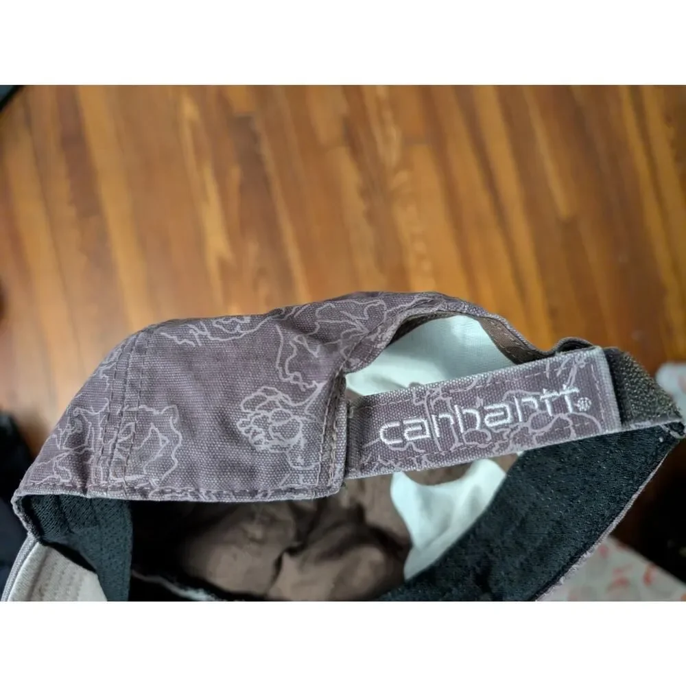 Carhartt Odessa Print Purple Adjustable hat in good condition.